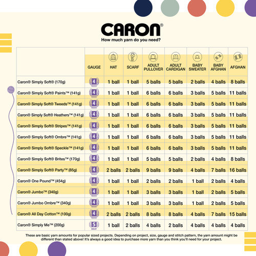 Caron Simply Me Yarn-Dusted Lilac - 5A002X8W-1GY97