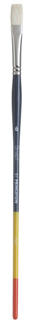 Princeton Snap! Natural Bristle Long Handle Brush-Flat Size 6 5A002ZP9-1H12H - 757063970091