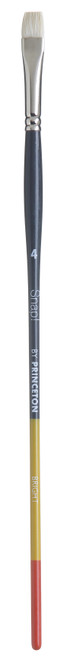 Princeton Snap! Natural Bristle Long Handle Brush-Bright Size 4 - 5A002ZQD-1H122 - 757063970046
