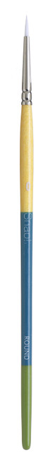 Princeton Snap! White Taklon Short Handle Brush-Round Size 0 - 5A002ZMX-1H12M - 757063985026 Princeton Snap! White Taklon Short Handle Brush-Round Size 0 - 5A002ZMX-1H12M - 757063985026
