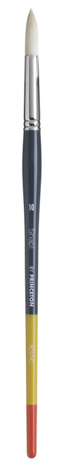 Princeton Snap! Natural Bristle Long Handle Brush-Round Size 10 - 5A002ZN3-1H12Q - 757063970114 Princeton Snap! Natural Bristle Long Handle Brush-Round Size 10 - 5A002ZN3-1H12Q - 757063970114