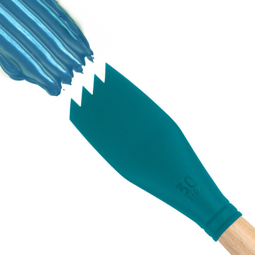 Princeton Catalyst Mixed Media Blade Tool 30mm-Shape 2 Blue - B30-0-2 Princeton Catalyst Mixed Media Blade Tool 30mm-Shape 2 Blue - B30-0-2