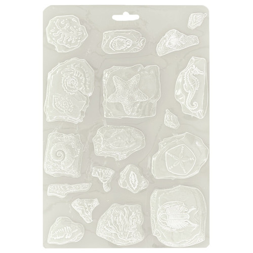 Stamperia Soft Maxi Mould A5-Silent Sea Fossils - 5A002XGX-1GYG9 - 5993110043102