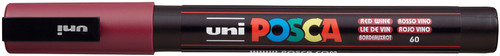 POSCA 3M Paint Marker Fine Bullet Tip Pen 0.9mm-1.3mm-Red Wine - PC-3M-12369 - 4902778123690
