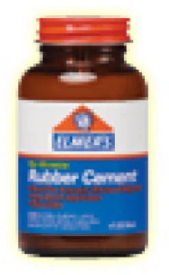 6 Pack - Elmer's No-Wrinkle Rubber Cement-4oz - E904 - 026000009041