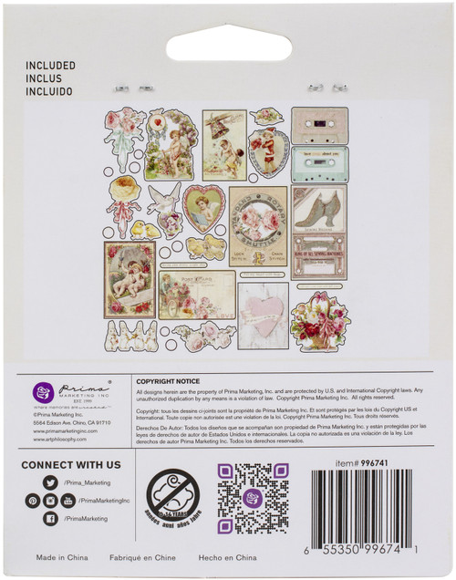 Magic Love By Frank Garcia Cardstock Ephemera 33/Pkg-Shapes, Tags, Words, Foiled Accents - 996741 Magic Love By Frank Garcia Cardstock Ephemera 33/Pkg-Shapes, Tags, Words, Foiled Accents - 996741