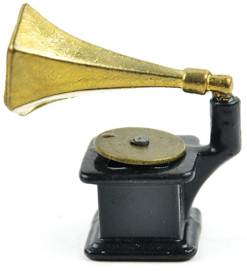 Wee Creations Miniatures Old Record Player 1.5"- - MD61106