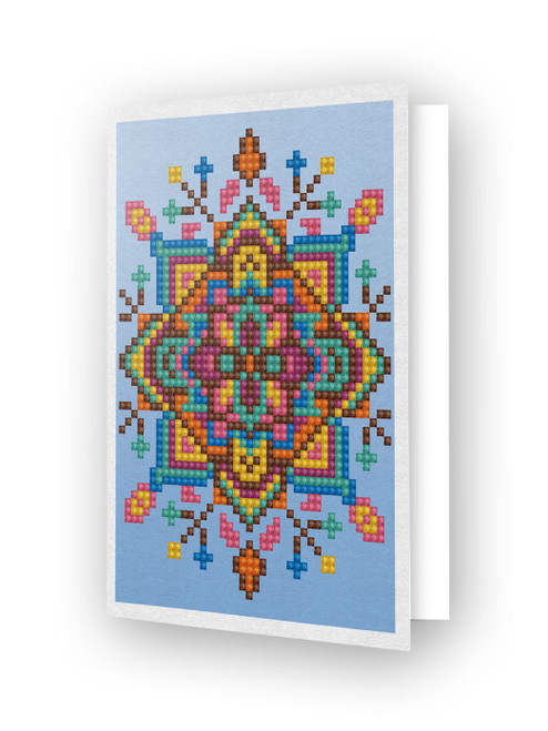 Diamond Dotz Diamond Art Greeting Card Kit 5"X7"-Blue Star - DDG022 - 4897073247946 Diamond Dotz Diamond Art Greeting Card Kit 5"X7"-Blue Star - DDG022 - 4897073247946