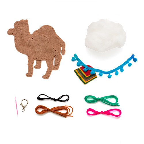 Colorbok Sew Cute! Felt Keychain-Camel - 34004934