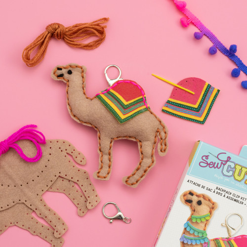 Colorbok Sew Cute! Felt Keychain-Camel - 34004934 Colorbok Sew Cute! Felt Keychain-Camel - 34004934