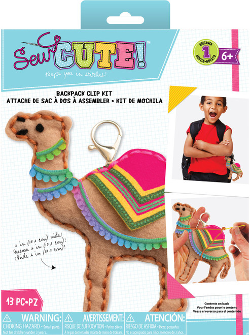 Colorbok Sew Cute! Felt Keychain-Camel - 34004934 Colorbok Sew Cute! Felt Keychain-Camel - 34004934