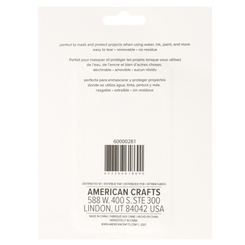 Sticky Thumb Low Tack Mask Tape 11 Yards-4" - 60000281 Sticky Thumb Low Tack Mask Tape 11 Yards-4" - 60000281
