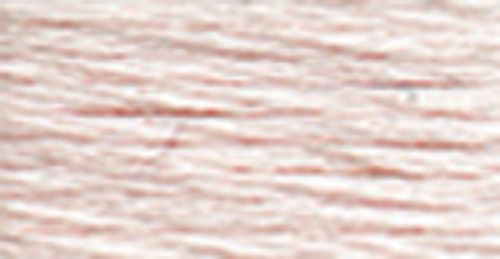 12 Pack - DMC Pearl Cotton Skein Size 3 16.4yd-Light Baby Pink - 115 3-819 - 077540032730