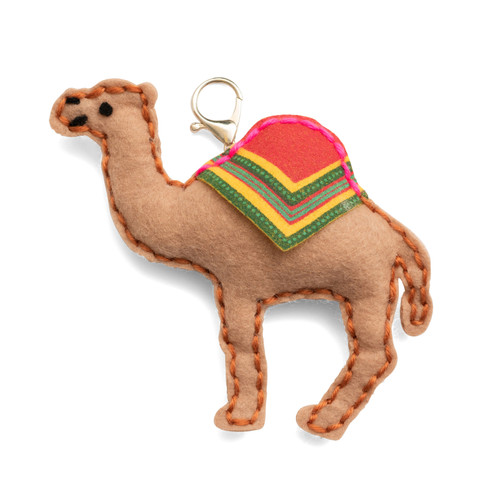 3 Pack - Colorbok Sew Cute! Felt Keychain-Camel - 34004934 - 718813409469