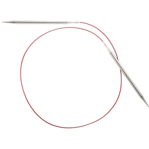 ChiaoGoo Red Lace Stainless Circular Knitting Needles 32"-Size 2.5/3mm - 7032-2-5