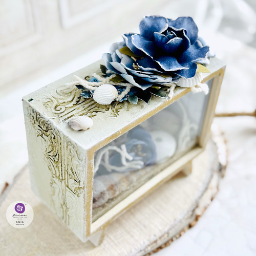 Prima Marketing Flowers 5/Pkg-Ocean Mist, A Mermaid's Tale - 5A002YHM-1GZCQ Prima Marketing Flowers 5/Pkg-Ocean Mist, A Mermaid's Tale - 5A002YHM-1GZCQ