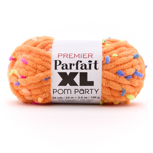 3 Pack - Premier Yarns Parfait XL Pom Party-Citrus Burst - 5A0031NZ-1H37P - 840166847008 3 Pack - Premier Yarns Parfait XL Pom Party-Citrus Burst - 5A0031NZ-1H37P - 840166847008