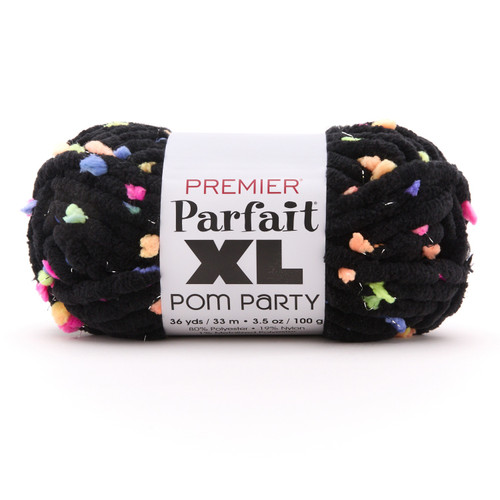 3 Pack - Premier Yarns Parfait XL Pom Party-Neon Nights - 5A0031NZ-1H37K - 840166846940 3 Pack - Premier Yarns Parfait XL Pom Party-Neon Nights - 5A0031NZ-1H37K - 840166846940