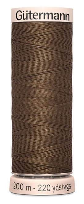 3 Pack - Gutermann Natural Cotton Thread 200M 60yd-Brown - 5A0030Z2-1H2D4 - 077780049451 3 Pack - Gutermann Natural Cotton Thread 200M 60yd-Brown - 5A0030Z2-1H2D4 - 077780049451