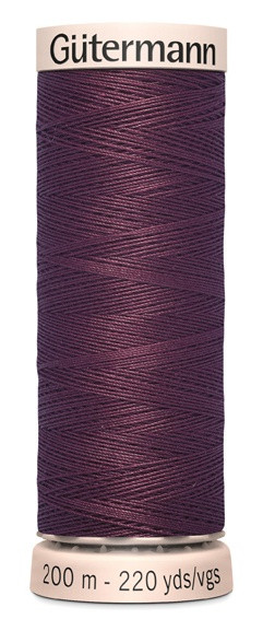 3 Pack - Gutermann Natural Cotton Thread 200M 60yd-Dark Mahogany - 5A0030Z2-1H2D9 - 077780049475