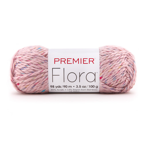 Premier Yarns Flora Yarn-Blush - 5A0031NY-1H37T - 840166836606 Premier Yarns Flora Yarn-Blush - 5A0031NY-1H37T - 840166836606