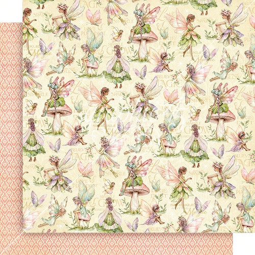 15 Pack Fairy Boutique Double-Sided Cardstock 12"X12"-Woodland Sprites 5A0031LZ-1H32G - 810070167547