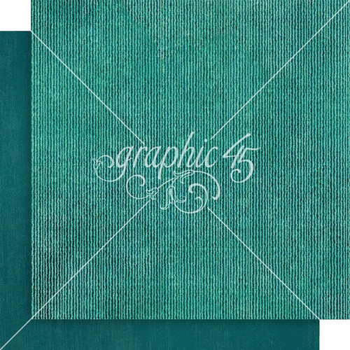 15 Pack Seas The Day Double-Sided Cardstock 12"X12"-Turquoise Blue Pattern & Solid 5A0031LY-1H32L - 810070167448