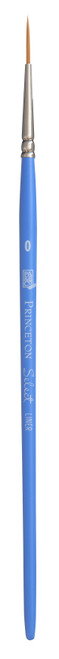 Princeton Select Synthetic Brush-Short Handle Liner Size 0 - L-0 - 757063375254