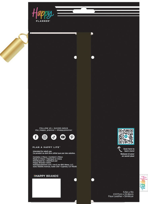 Happy Planner Pen Pouch W/Pen Loop-Textured Tile - 5A002X57-1GY3V Happy Planner Pen Pouch W/Pen Loop-Textured Tile - 5A002X57-1GY3V