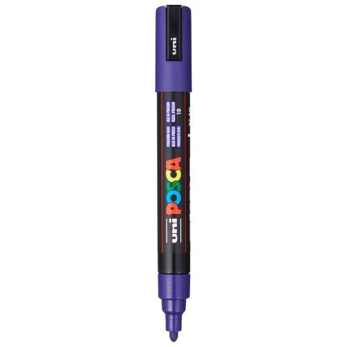 POSCA 5M Medium Bullet Tip 2.5mm Paint Marker-Prussian Blue - PC-5M-1H2Q4 - 4902778262566