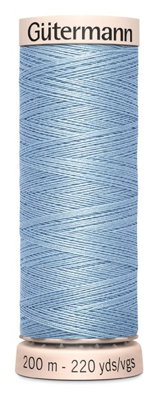 Gutermann Natural Cotton Thread 200M 60yd-Light Sky Blue - 5A0030Z2-1H2DC - 077780049550