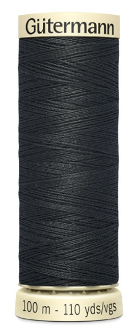 Gutermann Sew-All Thread 110yd-Black Chrome - 100P-1H2DY - 077780007895