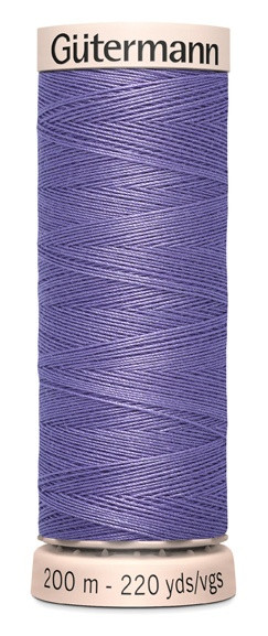 Gutermann Natural Cotton Thread 200M 60yd-Purple - 5A0030Z2-1H2DV - 077780049529