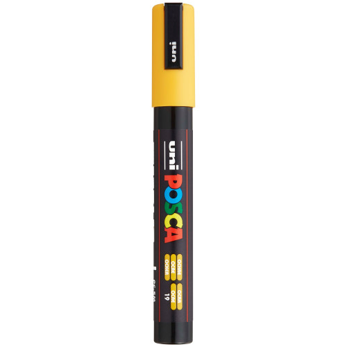 POSCA 5M Medium Bullet Tip 2.5mm Paint Marker-Ochre - PC-5M-1H2QD
