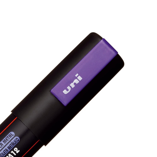 POSCA 5M Medium Bullet Tip 2.5mm Paint Marker-Metallic Violet - PC-5M-1H2R3 POSCA 5M Medium Bullet Tip 2.5mm Paint Marker-Metallic Violet - PC-5M-1H2R3