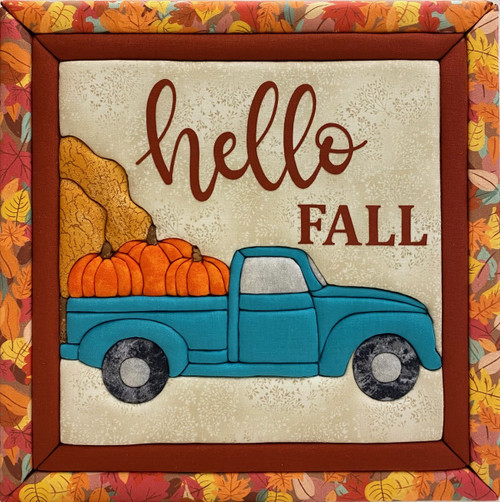 Quilt-Magic No Sew Wall Hanging Kit-Fall Truck - 5A0031G1-1H31Y - 724180004916 Quilt-Magic No Sew Wall Hanging Kit-Fall Truck - 5A0031G1-1H31Y - 724180004916
