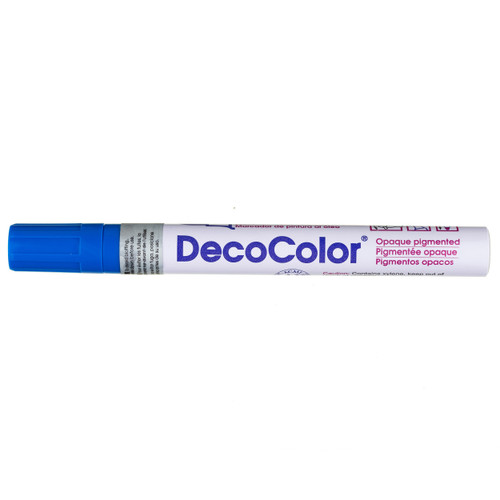 Uchida DecoColor Broad Opaque Oil-Based Paint Marker-Blue - 300S-3 - 028617030319