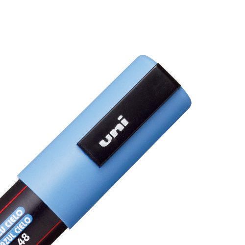 3 Pack POSCA 5M Medium Bullet Tip 2.5mm Paint Marker-Sky Blue PC-5M-1H2XR