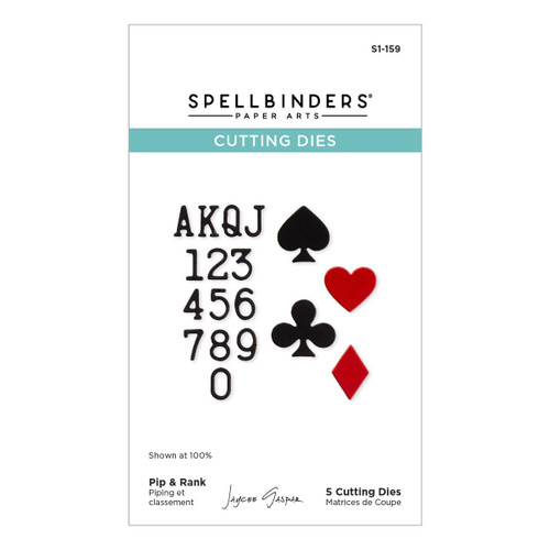 2 Pack - Spellbinders Etched Dies Jack of All Trades By Jaycee Gaspar-Pip & Rank - 5A002M97-1GNR5 - 810146549413