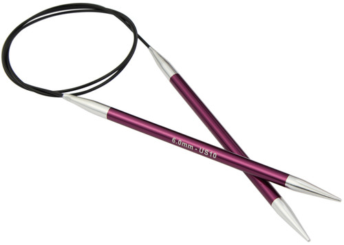 2 Pack KnitPro-Zing Fixed Circular Needles 32"-Size 10/6mm 5A002FXD-1GHC3