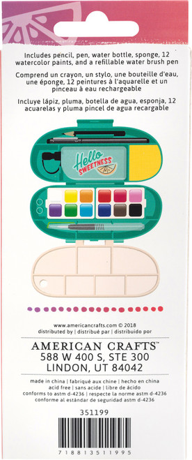 Amy Tan Watercolor Set-Stay Sweet - 351199 Amy Tan Watercolor Set-Stay Sweet - 351199