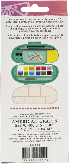 Amy Tan Watercolor Set-Stay Sweet - 351199 Amy Tan Watercolor Set-Stay Sweet - 351199
