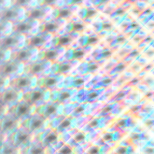 Heidi Swapp Minc Reactive Foil 12" X 6'-Silver Square 6' Roll - 5A002751-14496