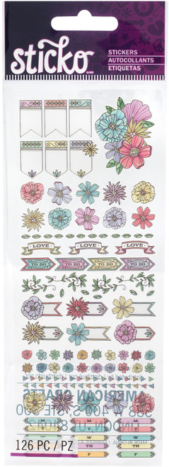 Sticko Tiny Stickers-Etched - 86TS-80 - 015586000801