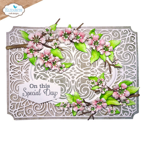 Elizabeth Craft Metal Dies-Cherry Blossom - 5A0031FN-1H31B Elizabeth Craft Metal Dies-Cherry Blossom - 5A0031FN-1H31B