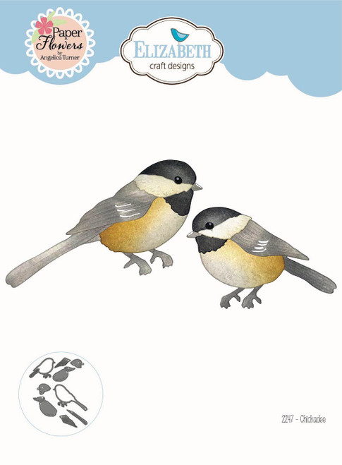 Elizabeth Craft Metal Dies-Chickadee - 5A0031FR-1H319