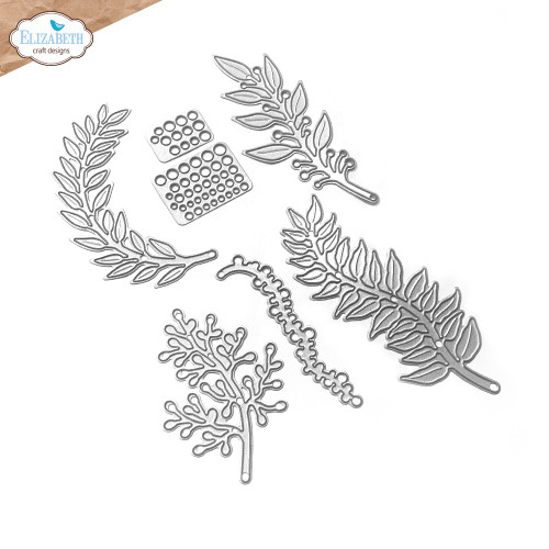 Elizabeth Craft Metal Dies-Greenery Fillers 2 - 5A0031FP-1H31C - 741527317614