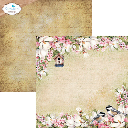 Elizabeth Craft Double-Sided Cardstock Pack 12"X12"-Spring Blossom - 5A0031FV-1H31D