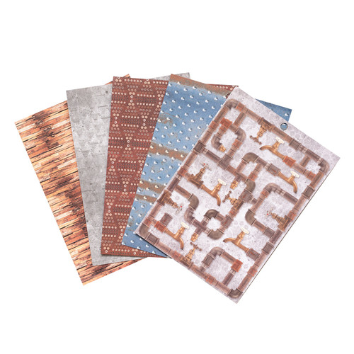 3 Pack - American Crafts Paper Pad 6"X8"-Industrial - 5A002PGC-1GR7F
