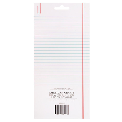 3 Pack - American Crafts Paper Clips 6/Pkg-Giant Black and White - 5A002NP7-1GPQG